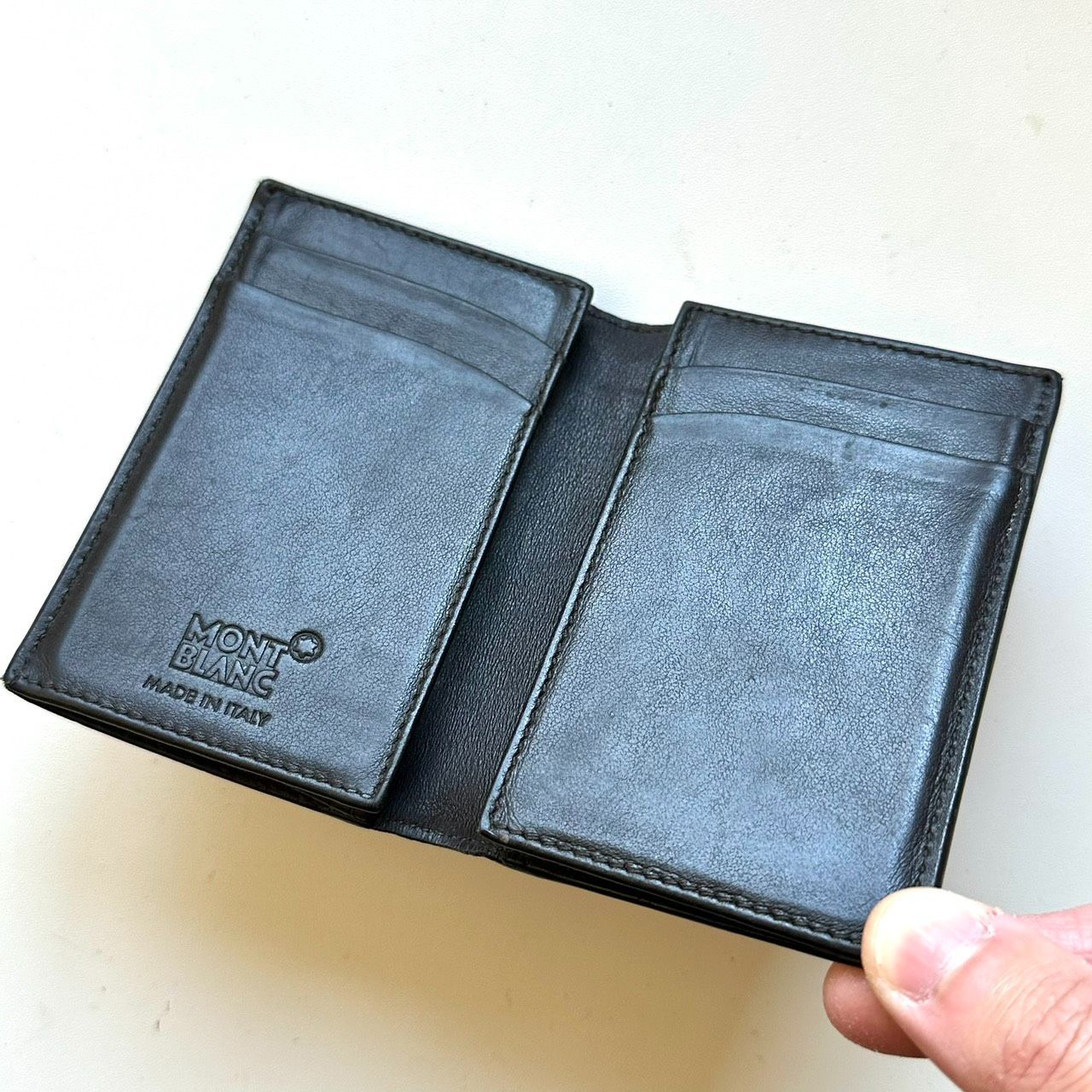 【美品】モンブラン　名刺入れ クロコ柄 montblanc モンブラン(MONTBLANC) 名刺入れ メンズカードケース・名刺入れ | 通販