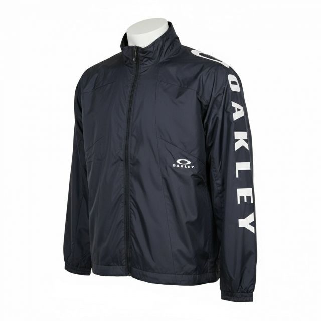 未使用　オークリー キッズ　ウインドブレーカー　160　男の子　ウインドジャケット　ユース ウインド ウォーム CONTINUOUS ジャケット 8.0　ブラック　黒　（ジュニア　子供）　OAKLEY YTR WIND WA