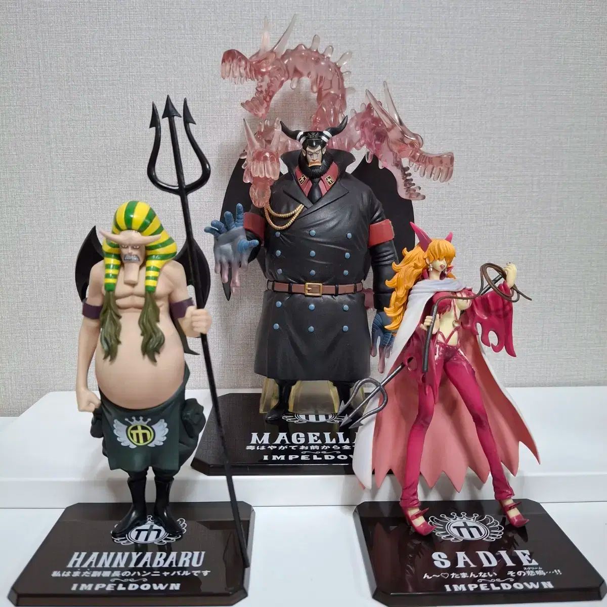 ONE PIECE アーツZERO 麻ゲル マゼラン サディ ハンニャバル