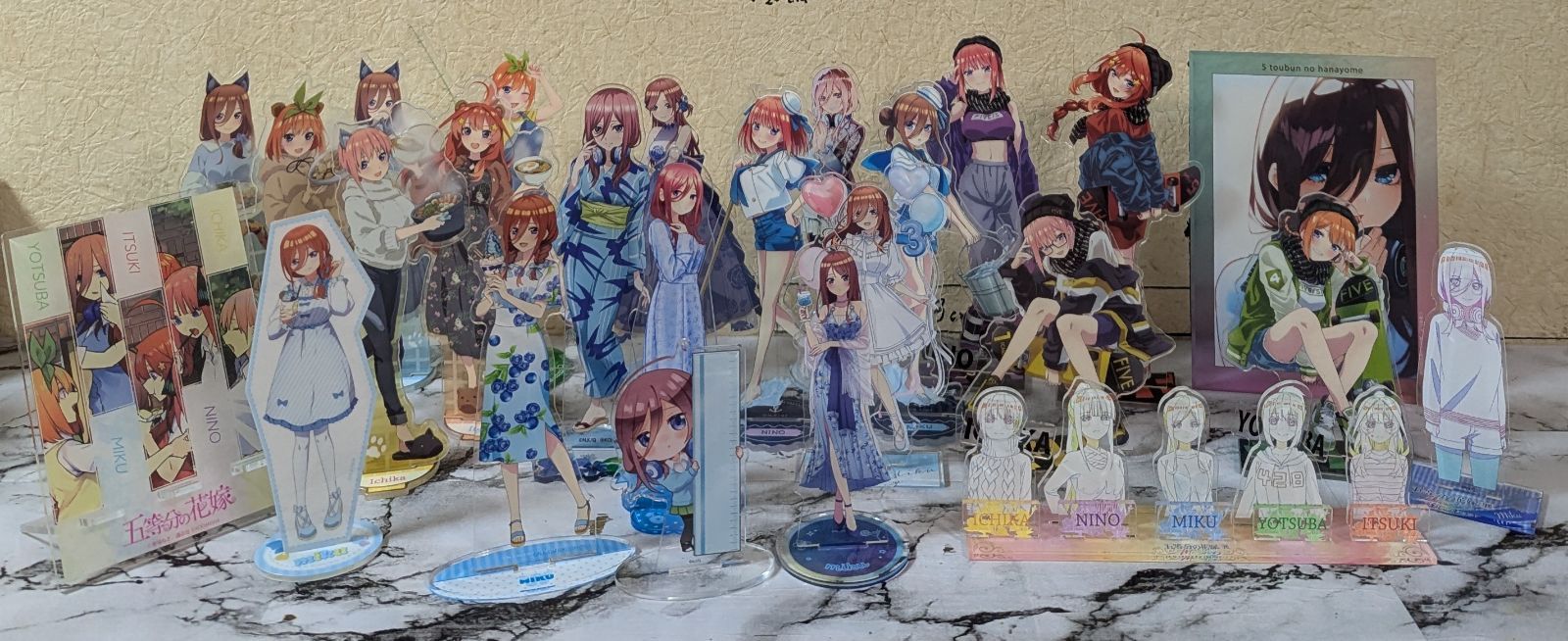 五等分の花嫁　アクリルスタンド　まとめ売り 五等分の花嫁 アクリルスタンド まとめ売り No.98559 - メルカリ