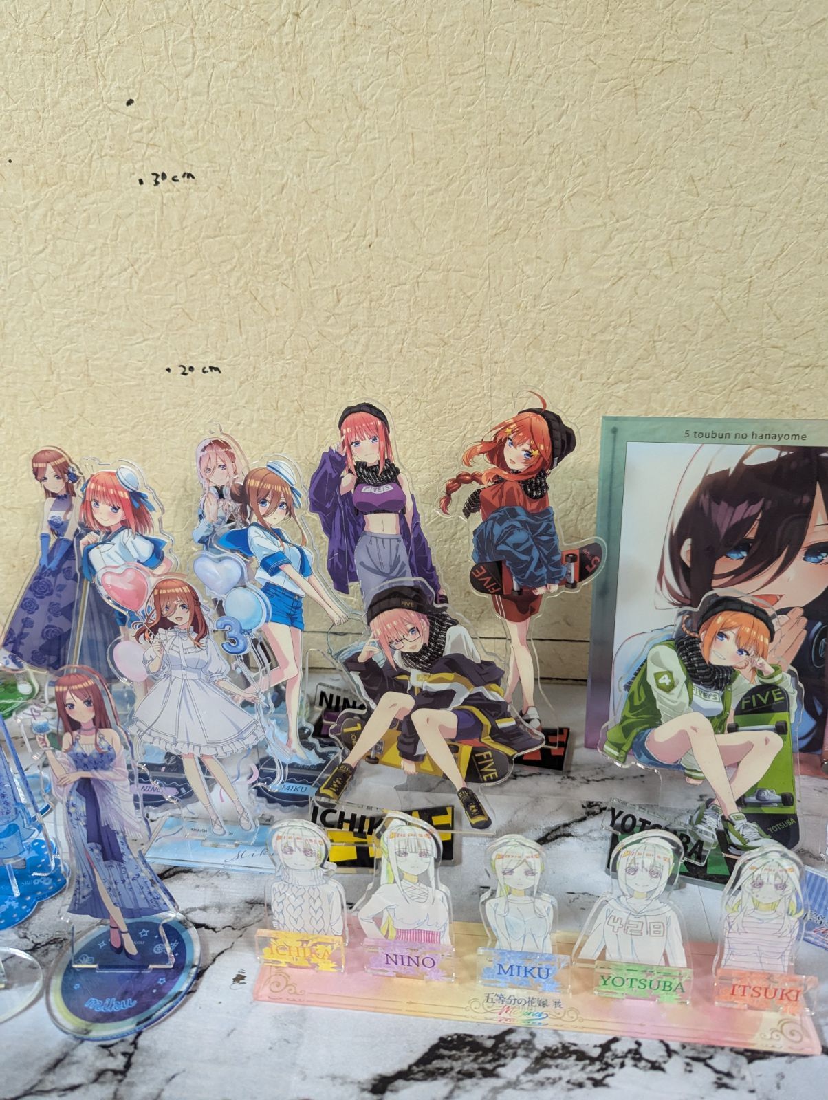 五等分の花嫁 アクリルスタンド まとめ売り No.98559 - メルカリ