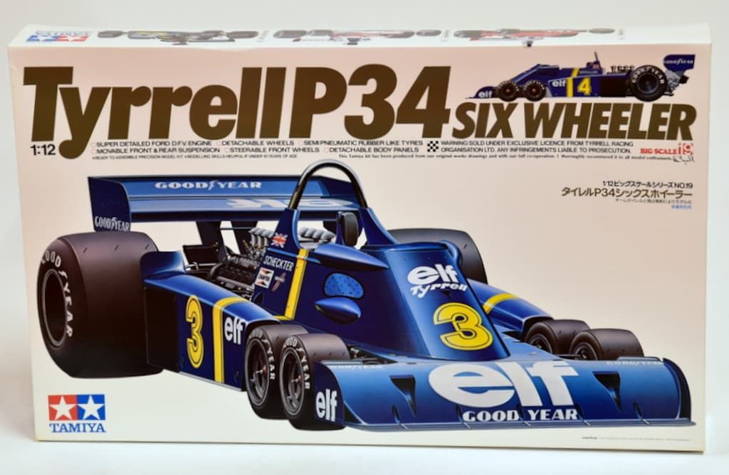 タミヤ 1/12ビッグスケールシリーズ タイレルP34シックスホイーラー 19