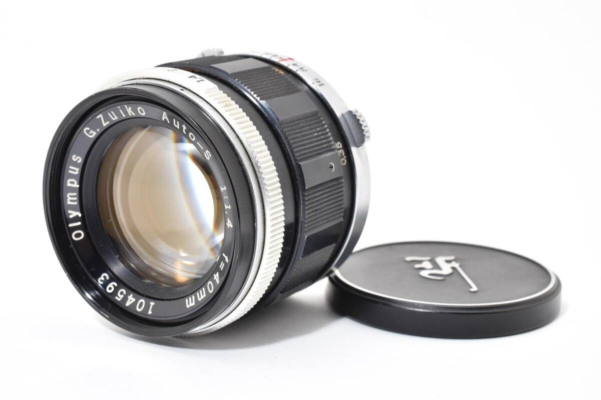 ★美品★ オリンパス G.zuiko Auto-s 40mm f1.4#1237 ☆OLYMPUSオリンパス G.Zuiko Auto-S 40mm F1.4 ちょっと難あり 現状
