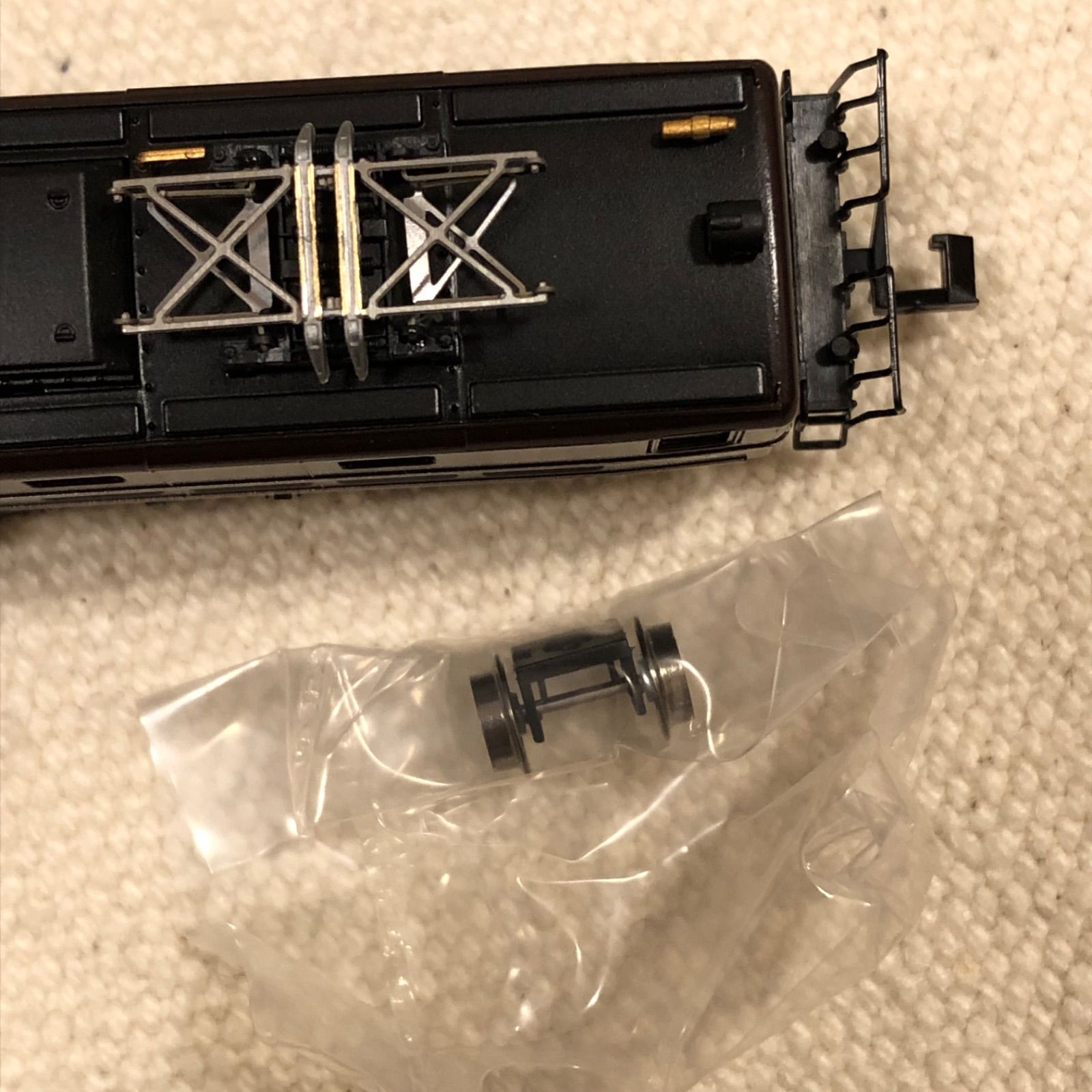 EF55-1 改良品 43系客車 トラ90000 トロッコ列車 7両セット 上越の風を