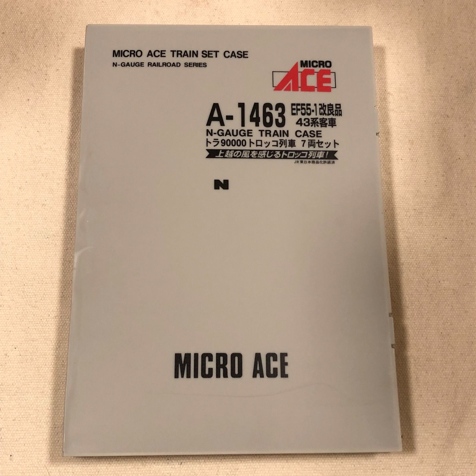 EF55-1 改良品 43系客車 トラ90000 トロッコ列車 7両セット 上越の風を