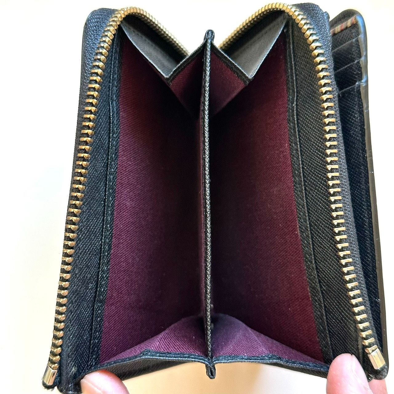 ポールスミス Paul Smith 二つ折り財布 ジップストローグレイン2