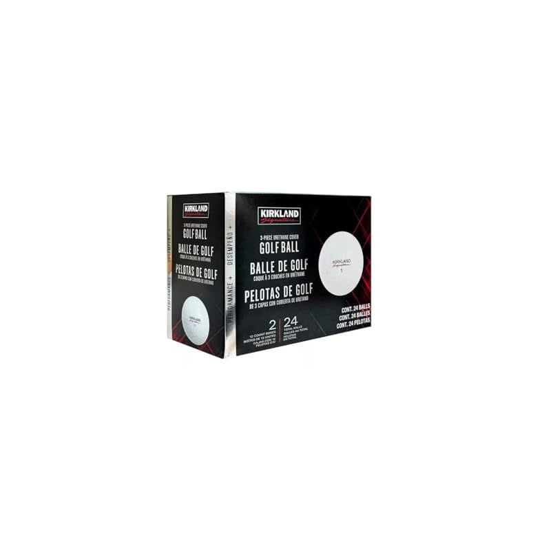 【全国無料，人気】 カークランドシグネチャー(Kirkland Signature) カークランド スリーピース ウレタンカバーゴルフボール V3.0#1654518 パフォーマンスプラス(2ダース 24ボール) 0 ボール