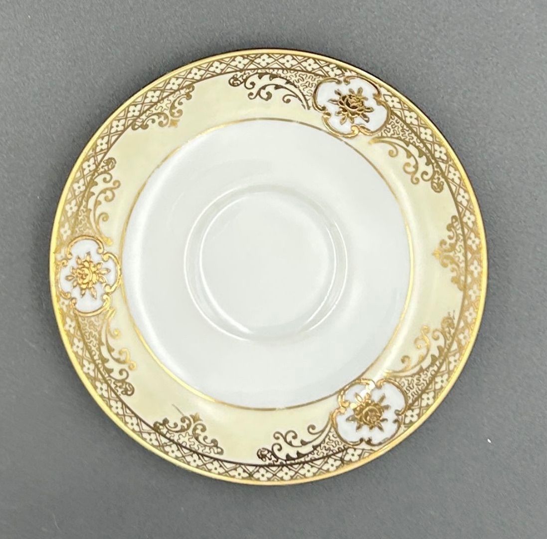 希少】オールドノリタケ（ソーサー＆プレート）マルキ印 里帰り