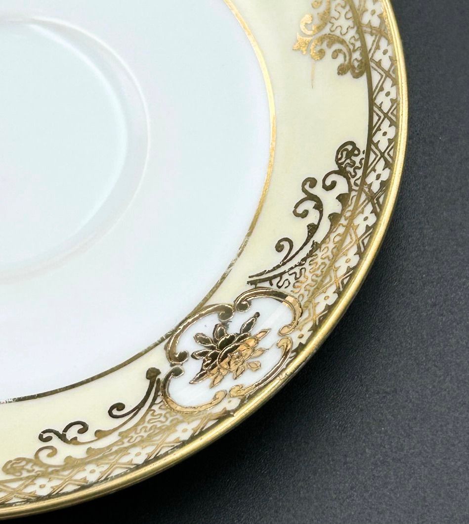 希少】オールドノリタケ（ソーサー＆プレート）マルキ印 里帰り