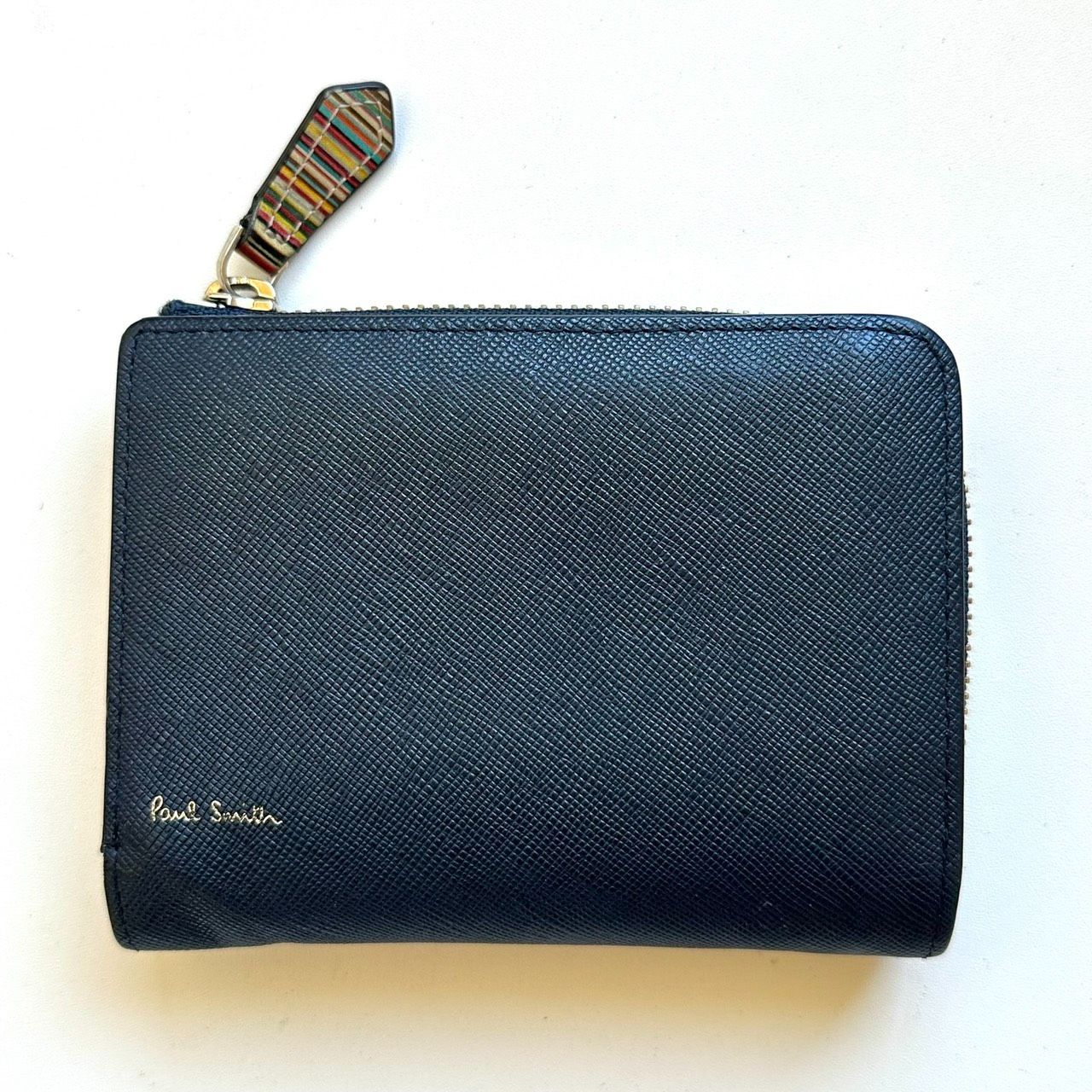 Paul Smith 超激レア　ジップストローグレイン　二つ折り財布　新品　茶 ポールスミス Paul Smith 二つ折り財布 ジップストローグレイン2