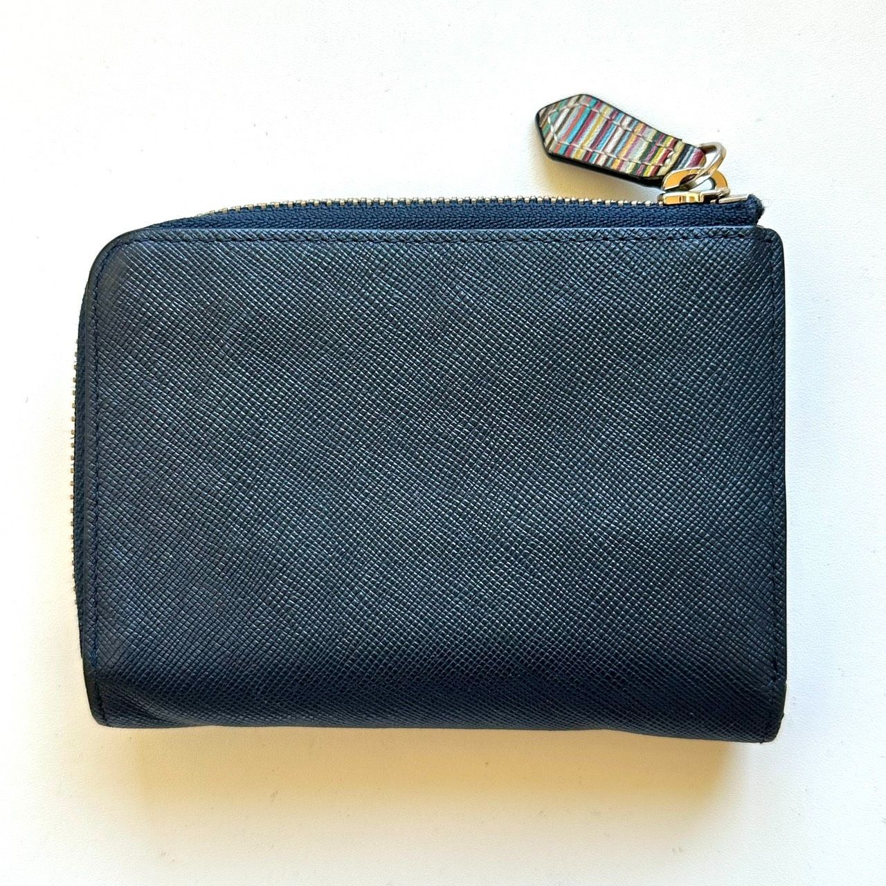 ポールスミス Paul Smith 二つ折り財布 ジップストローグレイン2