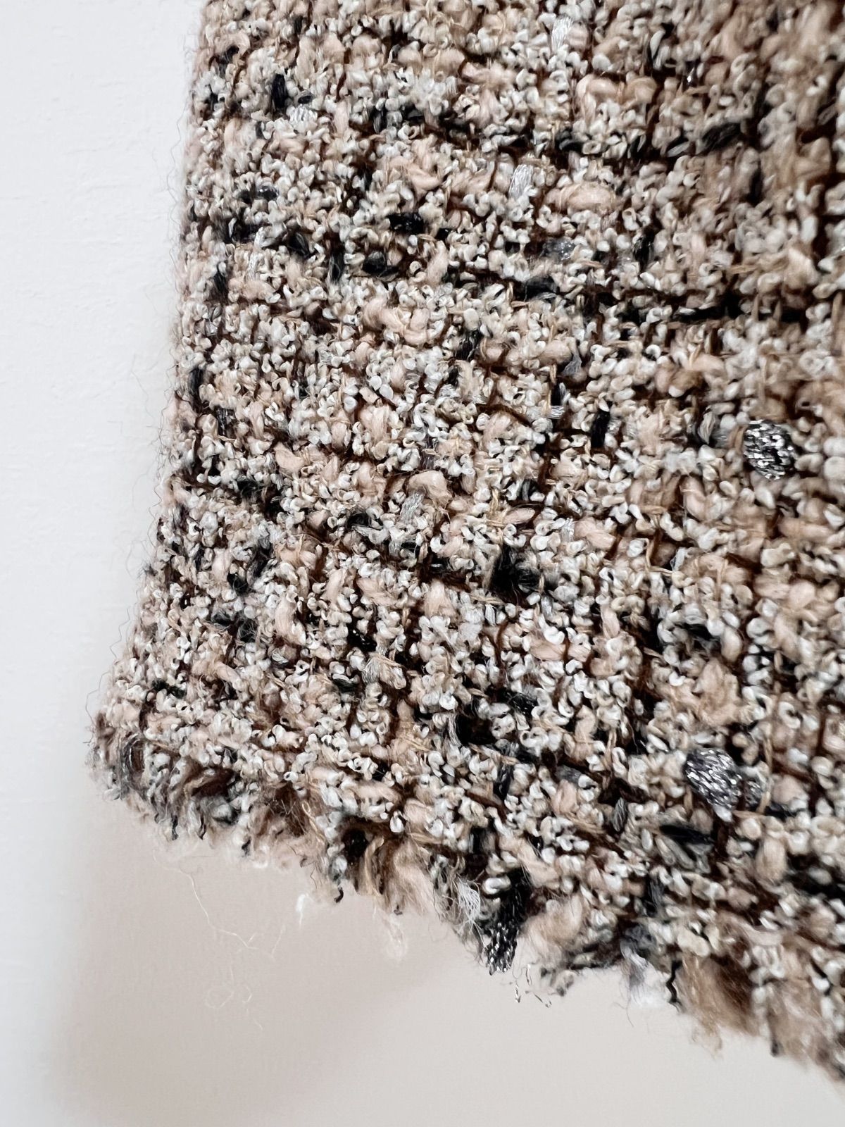 Rene ルネ ワンピース 36 Tissue社製 ツイード カメリア - メルカリ