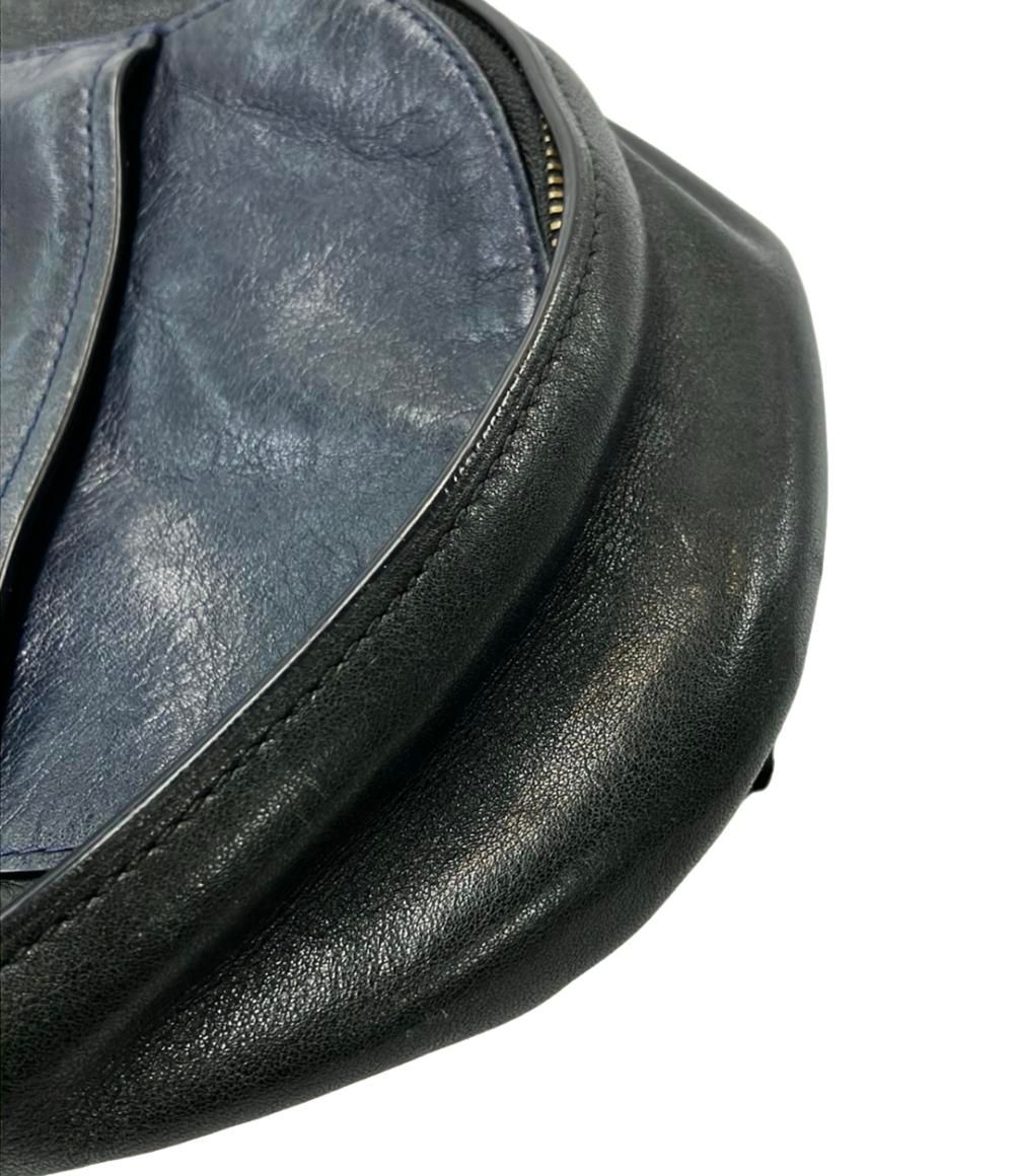 極美品COACH⁄コーチ⁄オールレザー⁄ボディバッグ⁄スリング⁄72096黒