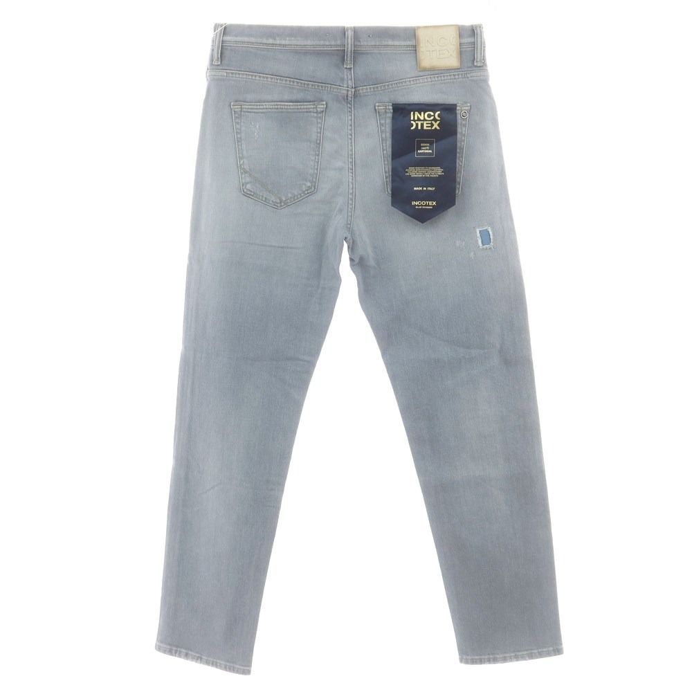 インコテックス　BLUE DIVISION スリム　デニムパンツ　グレー　30 INCOTEX BLUE DIVISION（インコテックス ブルーディヴィジョン）Slim