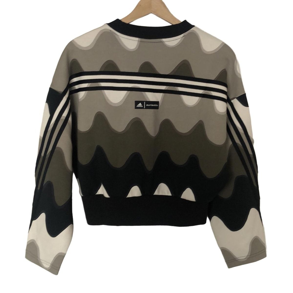 marimekko(マリメッコ) トレーナー サイズXS レディース - カーキ×白