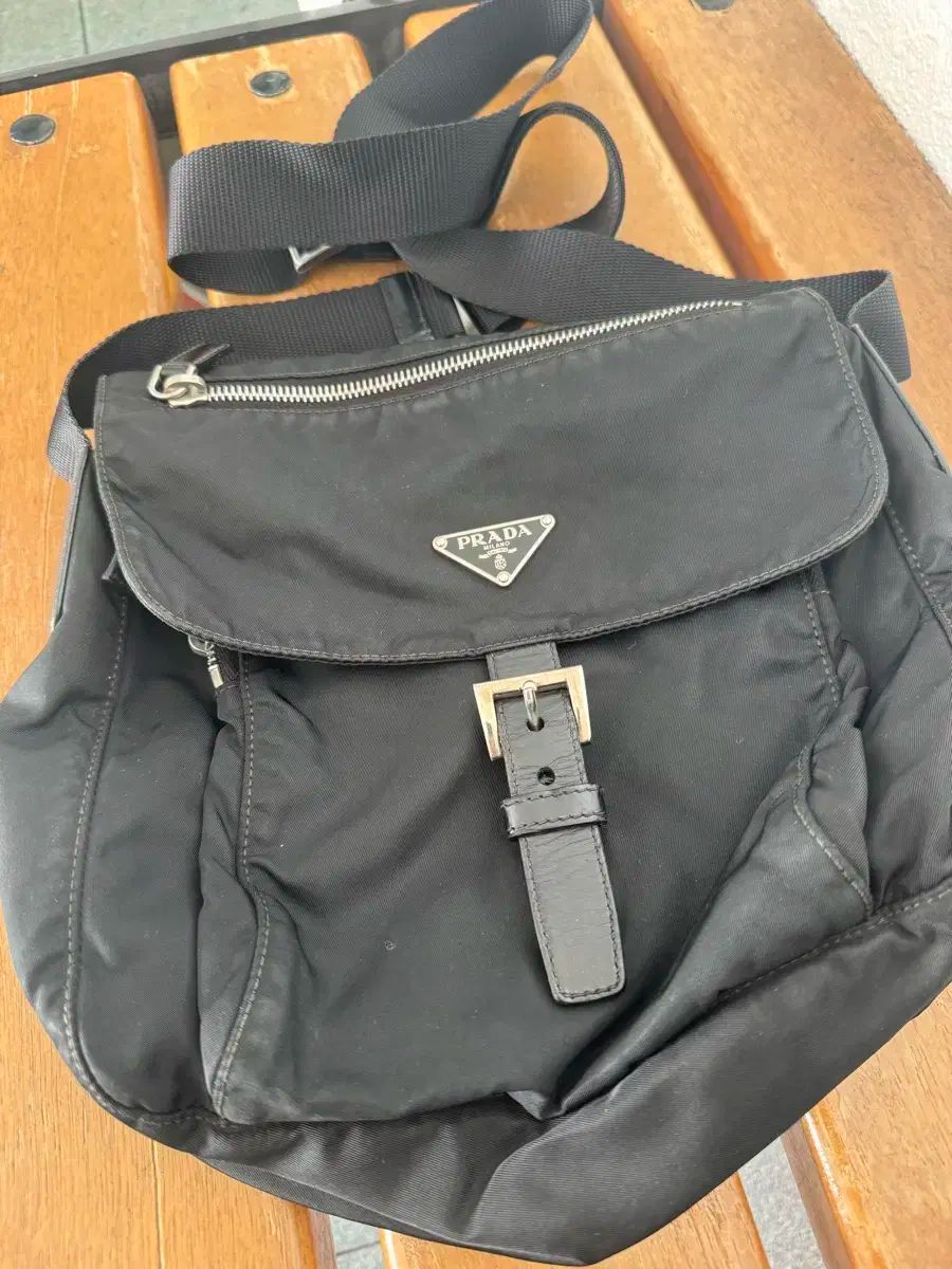 プラダ　メッセンジャーバッグ　ポコノ　テスート　ショルダー　24102101 PRADA - プラダ メッセンジャーバッグ ポコノ テスート ショルダー