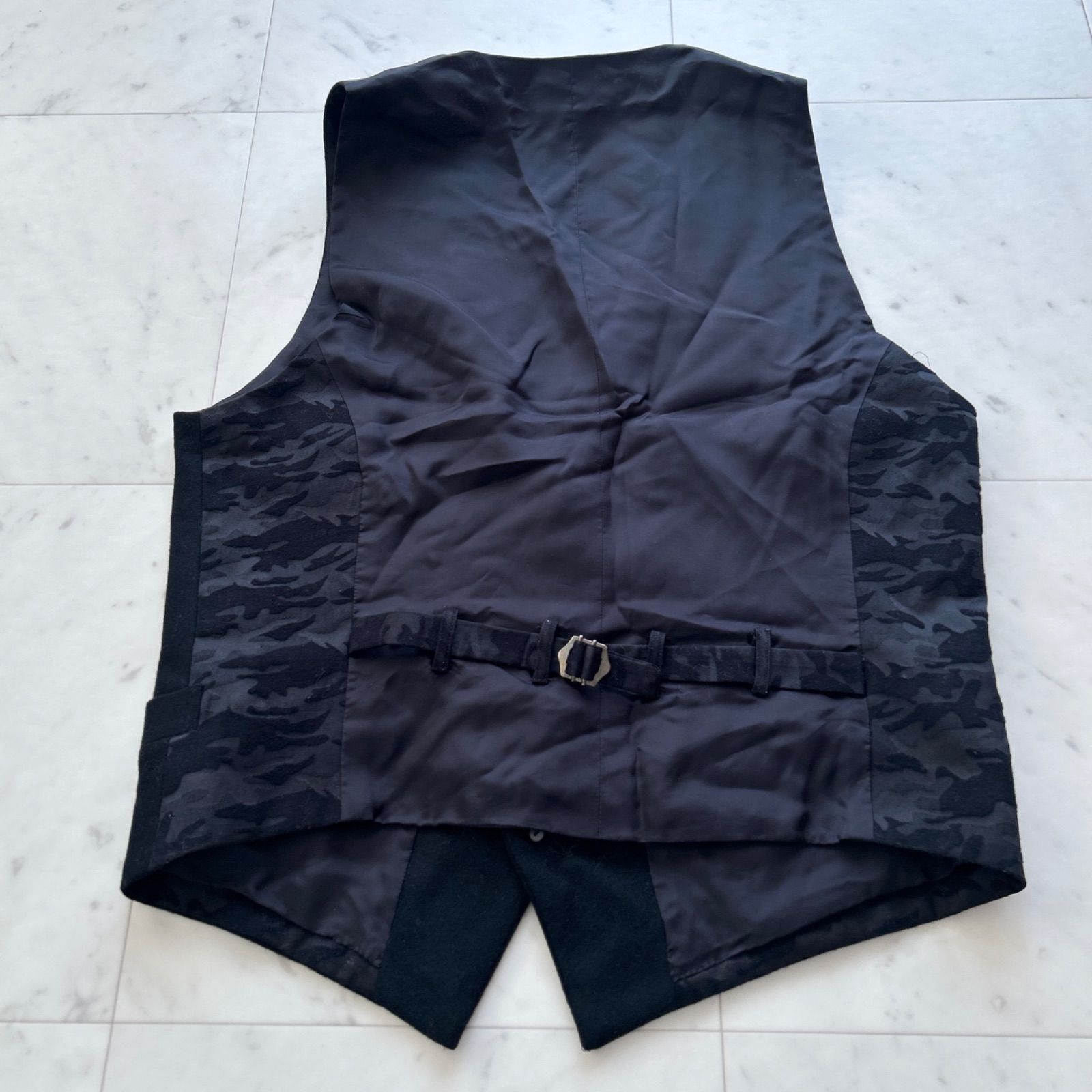 FranCisT_MOR.K.S フランシストモークス ベスト ジレ ブラック ライン