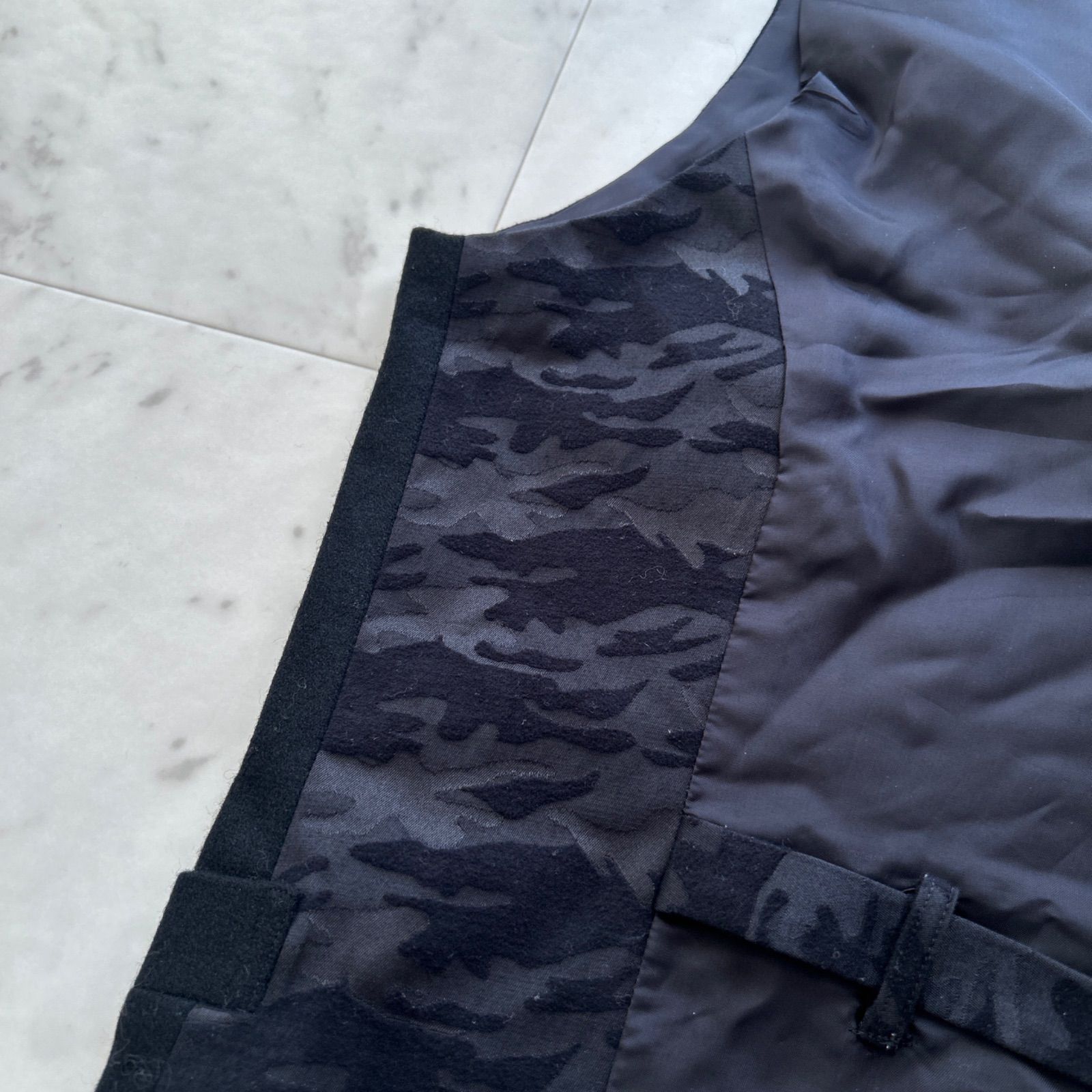 FranCisT_MOR.K.S フランシストモークス ベスト ジレ ブラック ライン