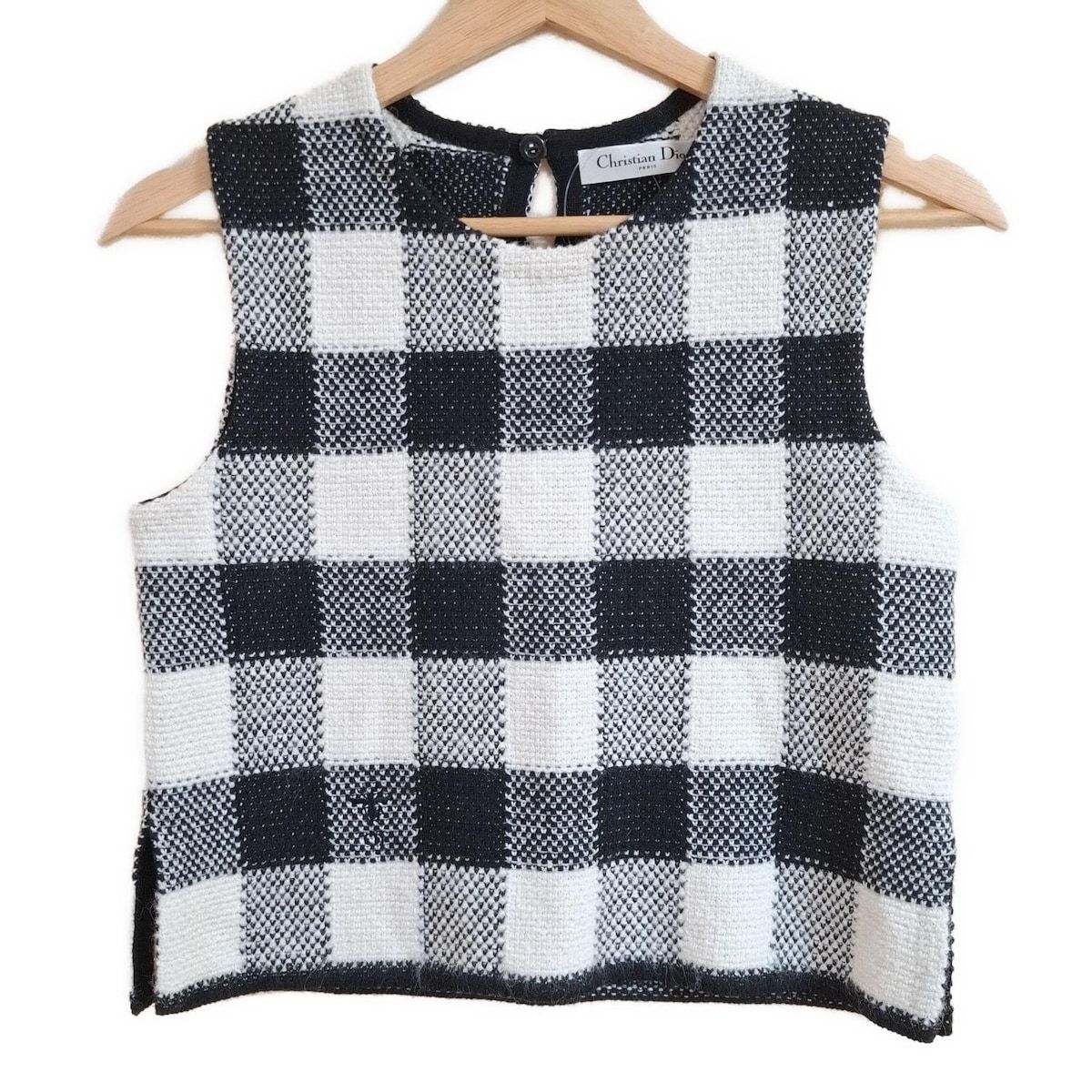 471 ディオール/ディオール ノースリーブベスト サイズ38 コットン 471 ディオール/ディオール ノースリーブベスト サイズ38 コットン
