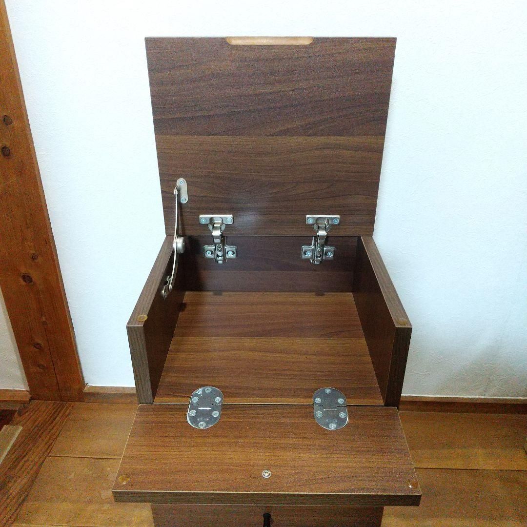 木製 サイドチェストテーブル ベッドサイドテーブル チェスト 北欧 ブラウン 木製 サイドチェストテーブル ベッドサイドテーブル チェスト 北欧