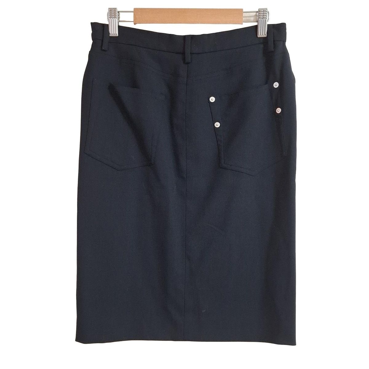 ジルサンダー　JIL SANDER スカート　サイズ JILSANDER(ジルサンダー) スカート サイズ34 XS レディース - 黒 ひざ