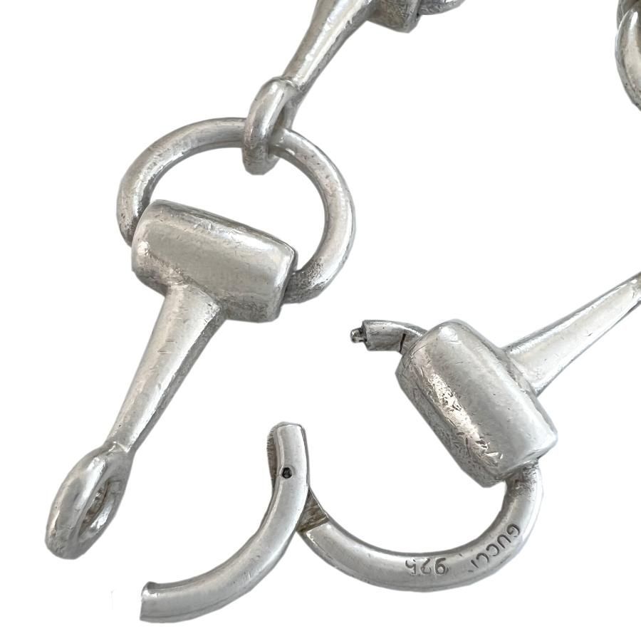 GUCCI グッチ ブレス ホースビット ヴィンテージ オールド 6リンク SV