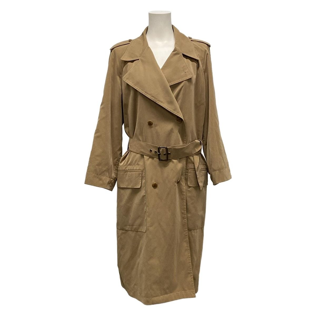 HERMES(エルメス) トレンチコート サイズ42 L レディース - ブラウン
