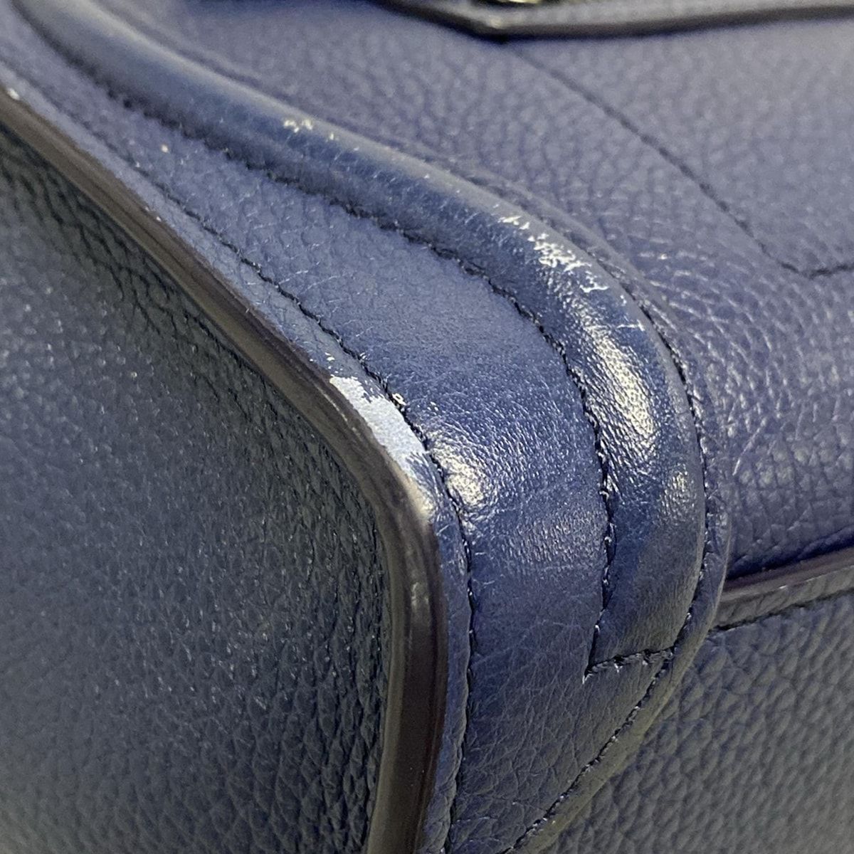 CELINE セリーヌ ラゲージ ハンドバッグ ネイビー ネイビー（紺）系 CELINE Luggage(セリーヌ ラゲージ) ハンドバッグ