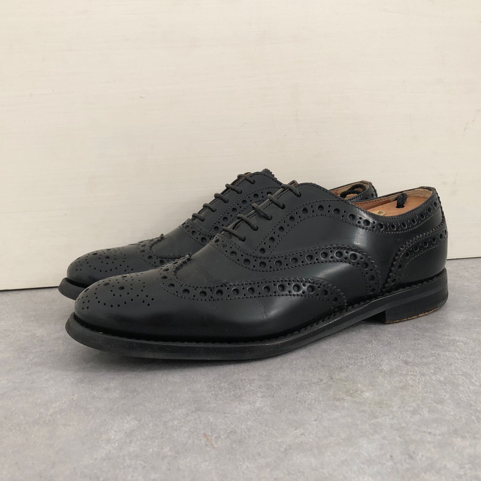 Church's 35 1/2 ウィングチップ レザー シューズ 革靴 チャーチ