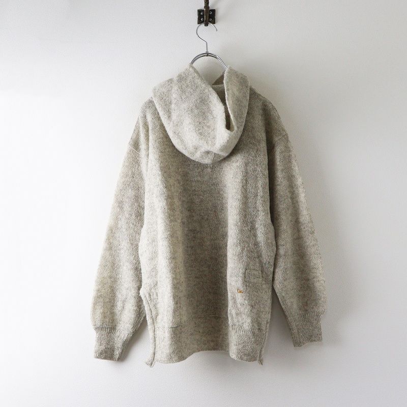 45R シェットランドウールのフェアアイルフーディ 45R シェットランドウールのフェアアイルフーディ ブリティッシュ