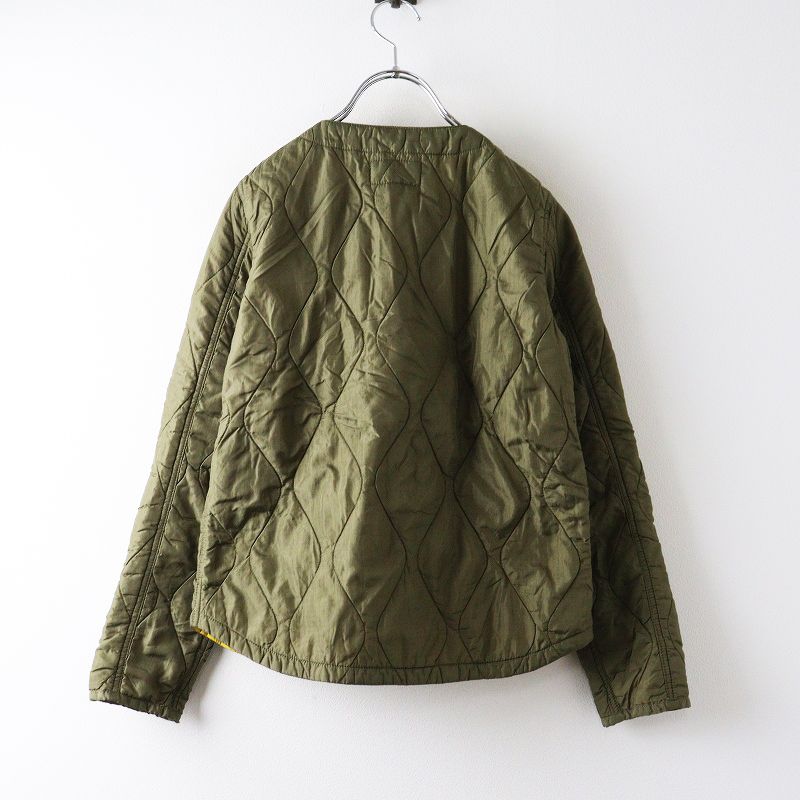 ティグルブロカンテ TIGRE BROCANTE ノーカラーキルティングジャケット