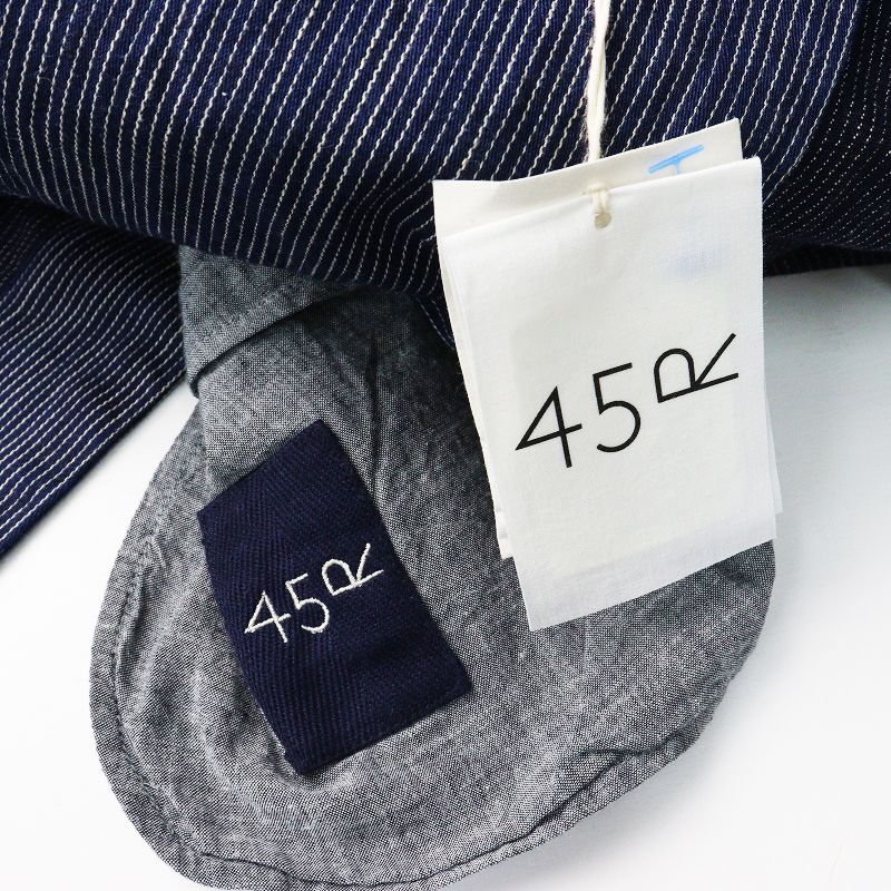 美品 定価8.3万 45R 45rpm フォーティファイブアール 麦サテンのP