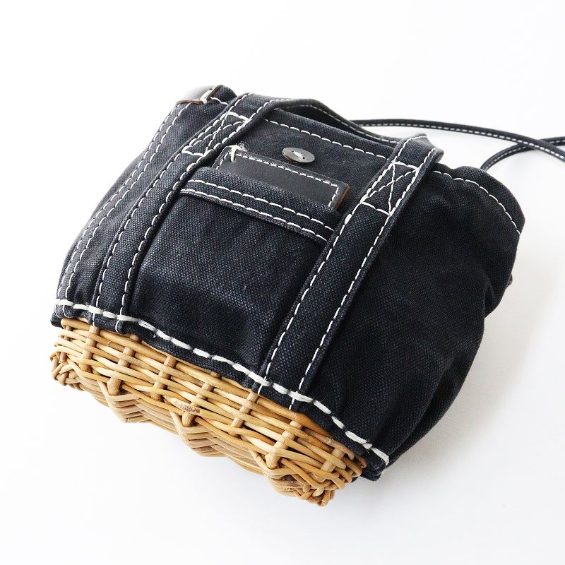 エバゴス ebagos カゴ底 ワニ型押し ミニトート エバゴス ebagos カゴ底 ワニ型押し ミニトート ebagos カゴ底