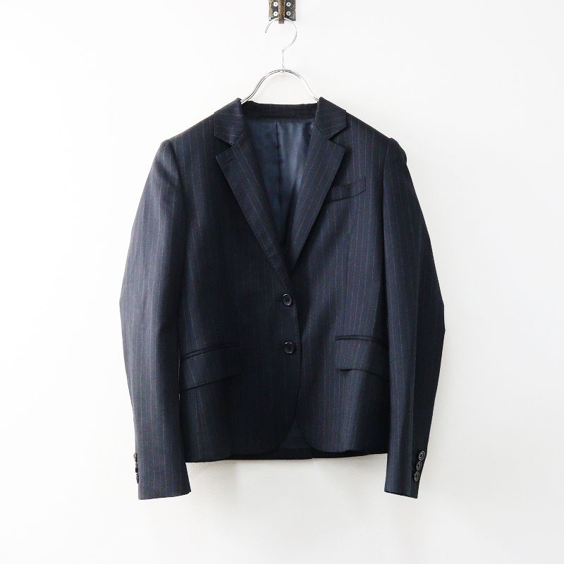 マーガレットハウエル MARGARET HOWELL ピンストライプ ウール パンツ