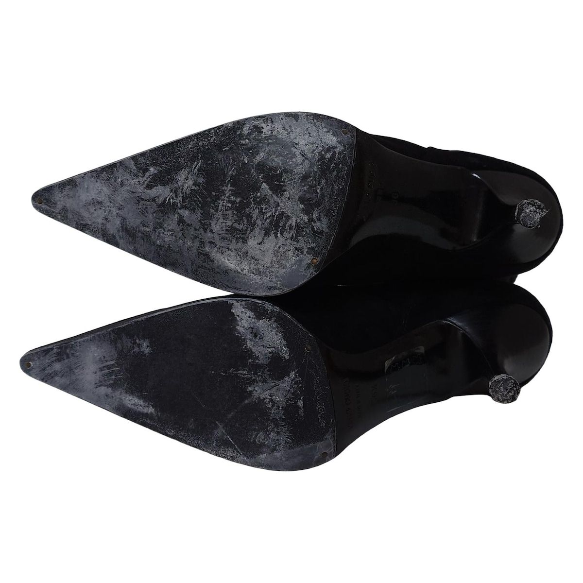 sergio rossi(セルジオロッシ) ショートブーツ 36 1/2 レディース - 黒