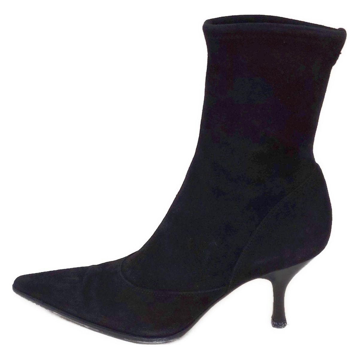 sergio rossi(セルジオロッシ) ショートブーツ 36 1/2 レディース - 黒