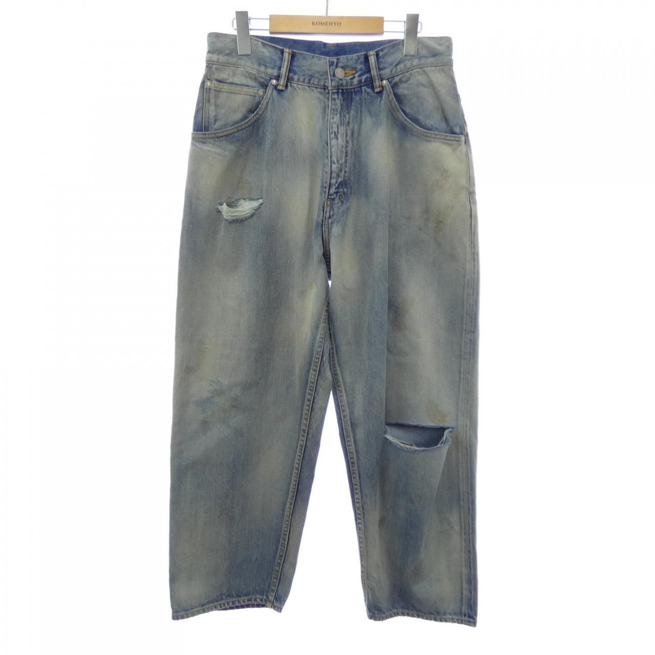 5P DENIM SELVEDGE TAPERED PANTS ANC (INDIGO) 24SSANCELLM ANCELLM 