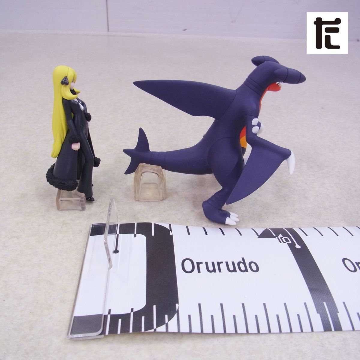 ポケモンスケールワールド 1/20 シロナ＆ガブリアス シンオウ地方