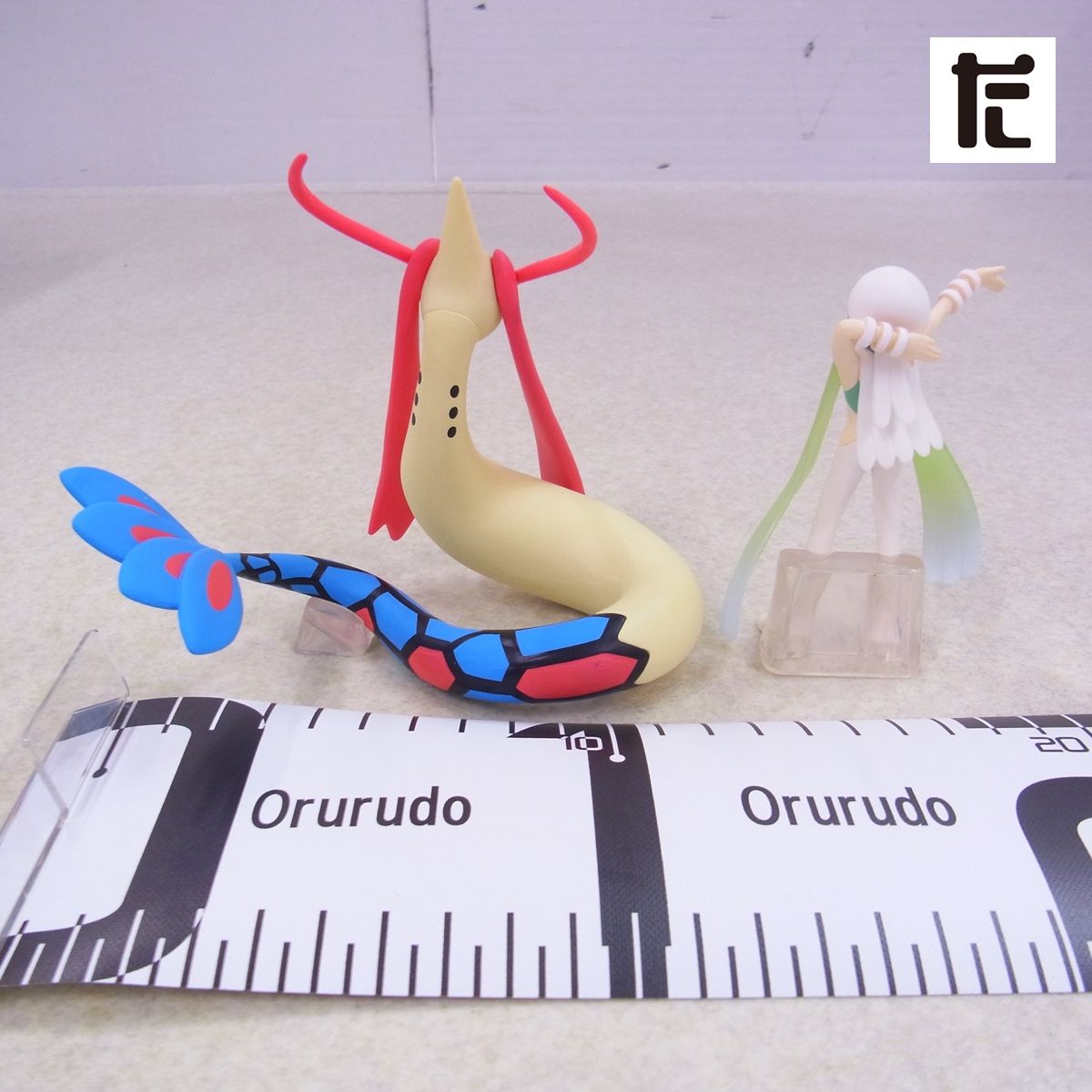 ポケモンスケールワールド 1/20 ミクリ＆ミロカロス ホウエン地方