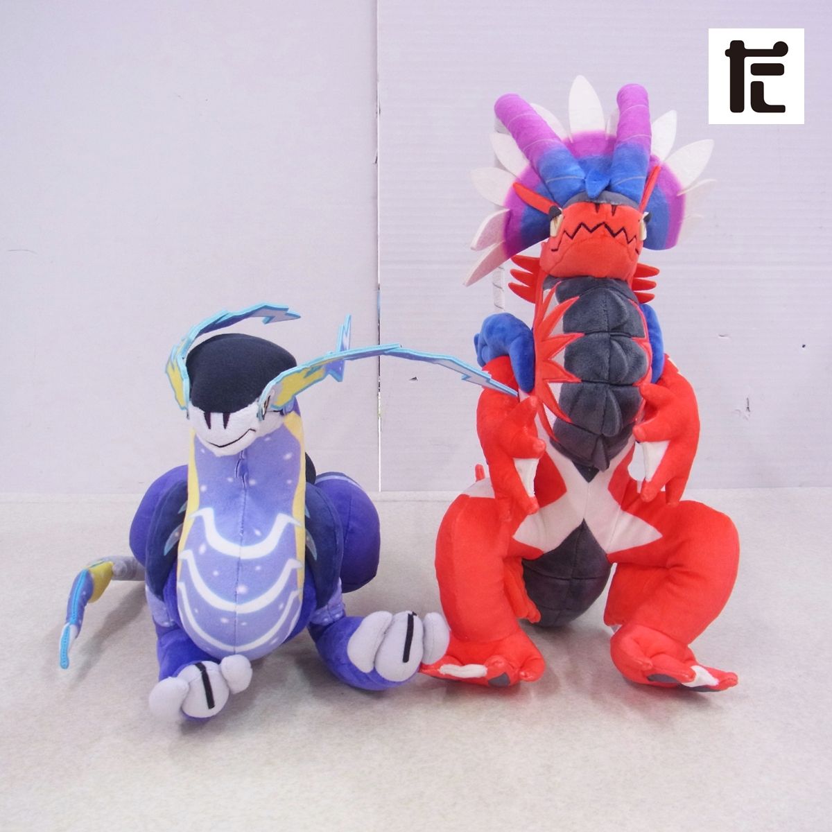 新品✨紙タグ付き✨ポケモンセンター ミライドン コライドン ぬいぐるみ 2体✨ ポケモンセンター公式 on X