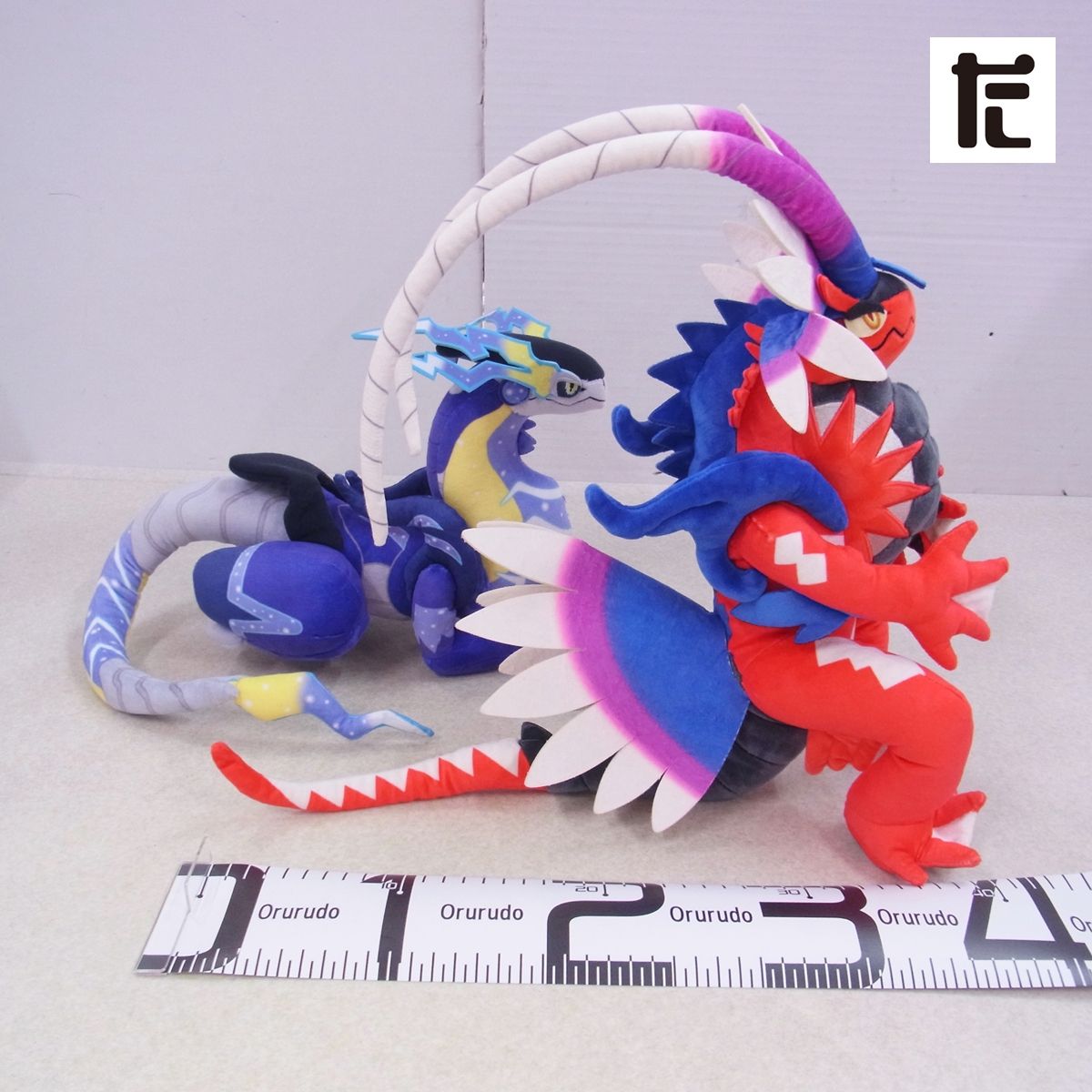 新品✨紙タグ付き✨ポケモンセンター ミライドン コライドン ぬいぐるみ 2体✨ ポケモンセンター公式 on X