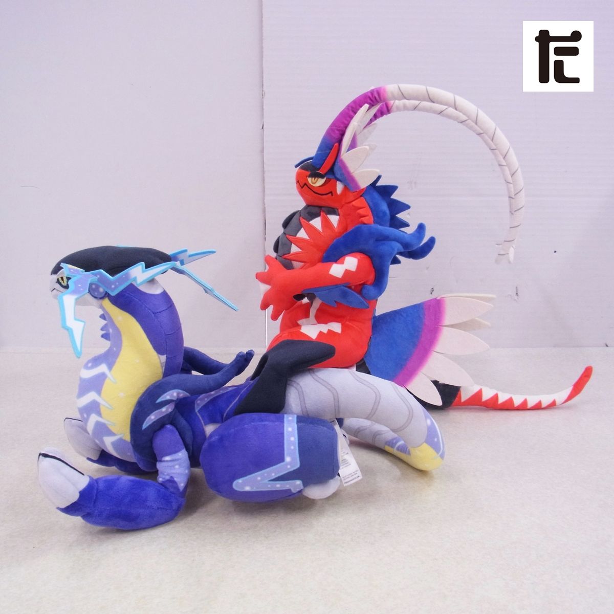 ポケモンセンター ぬいぐるみ コライドン＋ミライドン 2体セット 紙