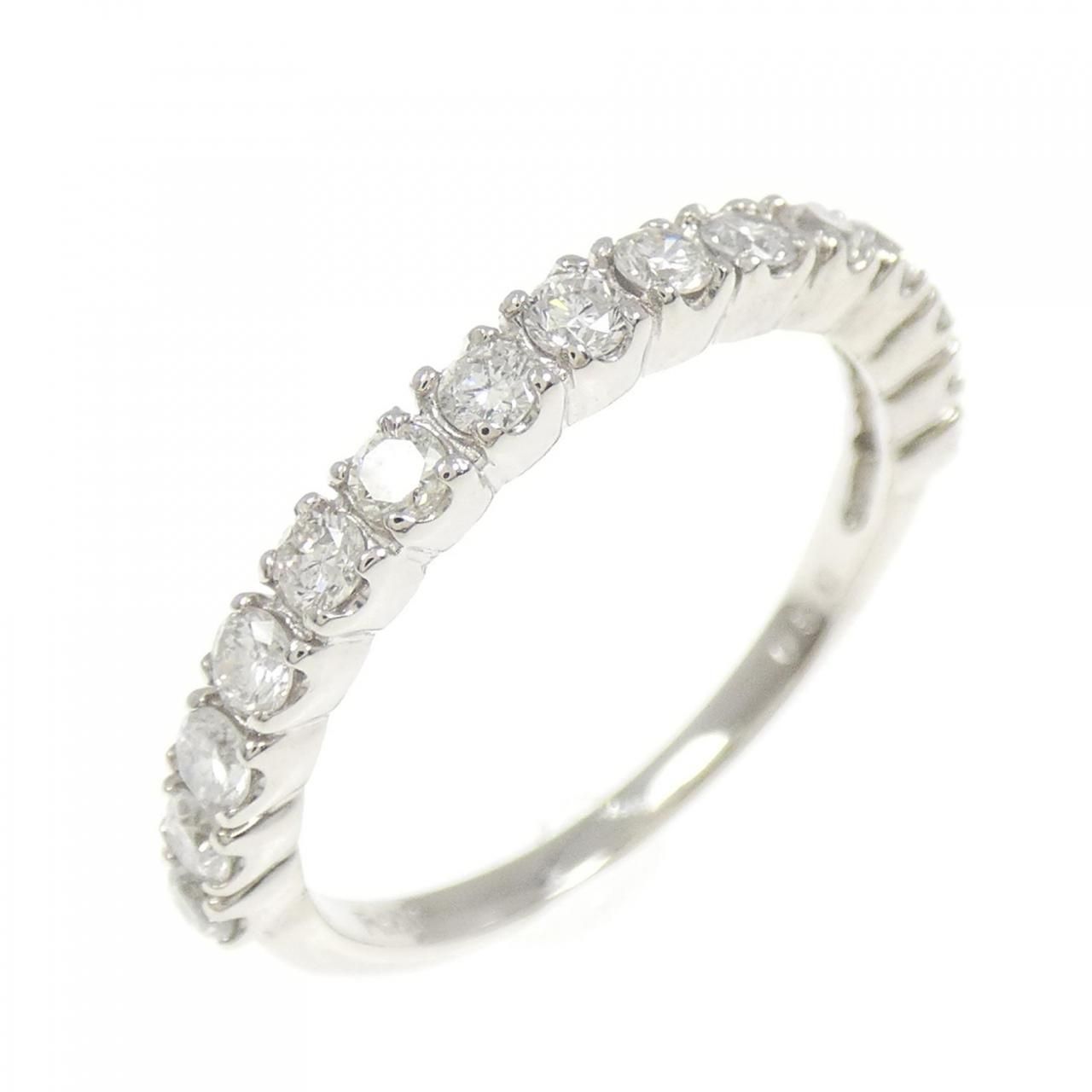 PT900 ハーフエタニティ ダイヤモンド リング 0.50CT - メルカリ