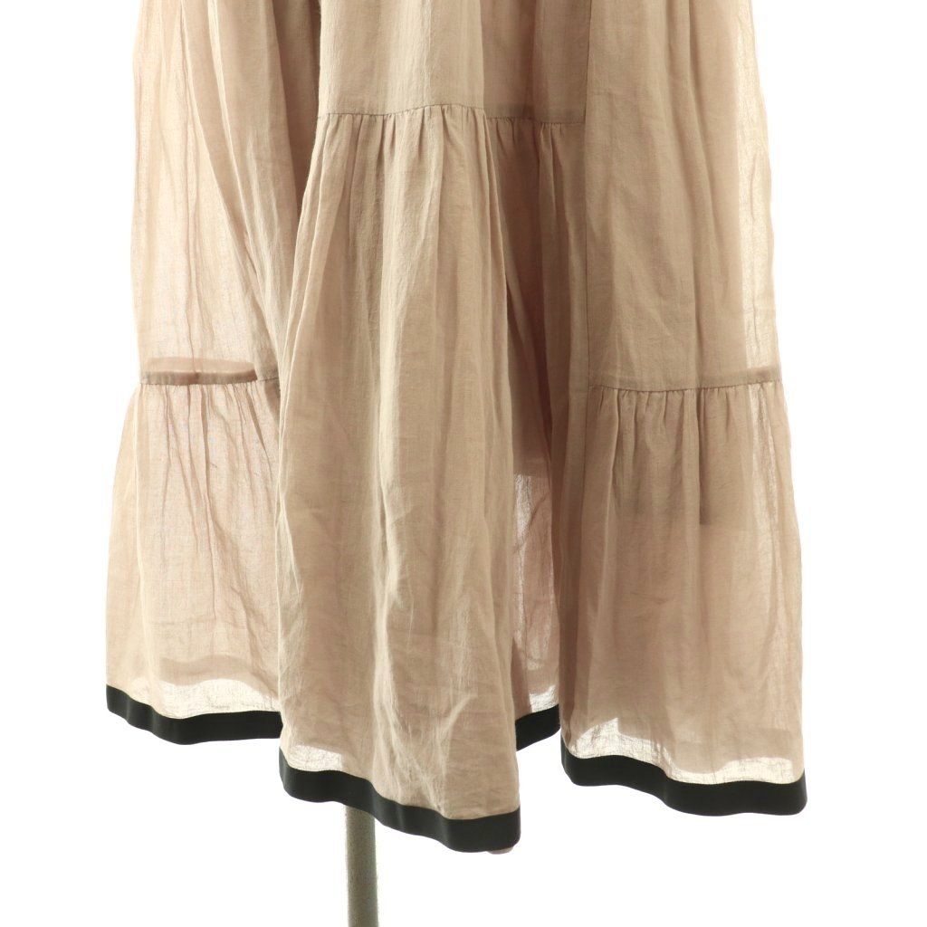 フレイアイディー FRAY I.D ニットコンビティアードワンピース