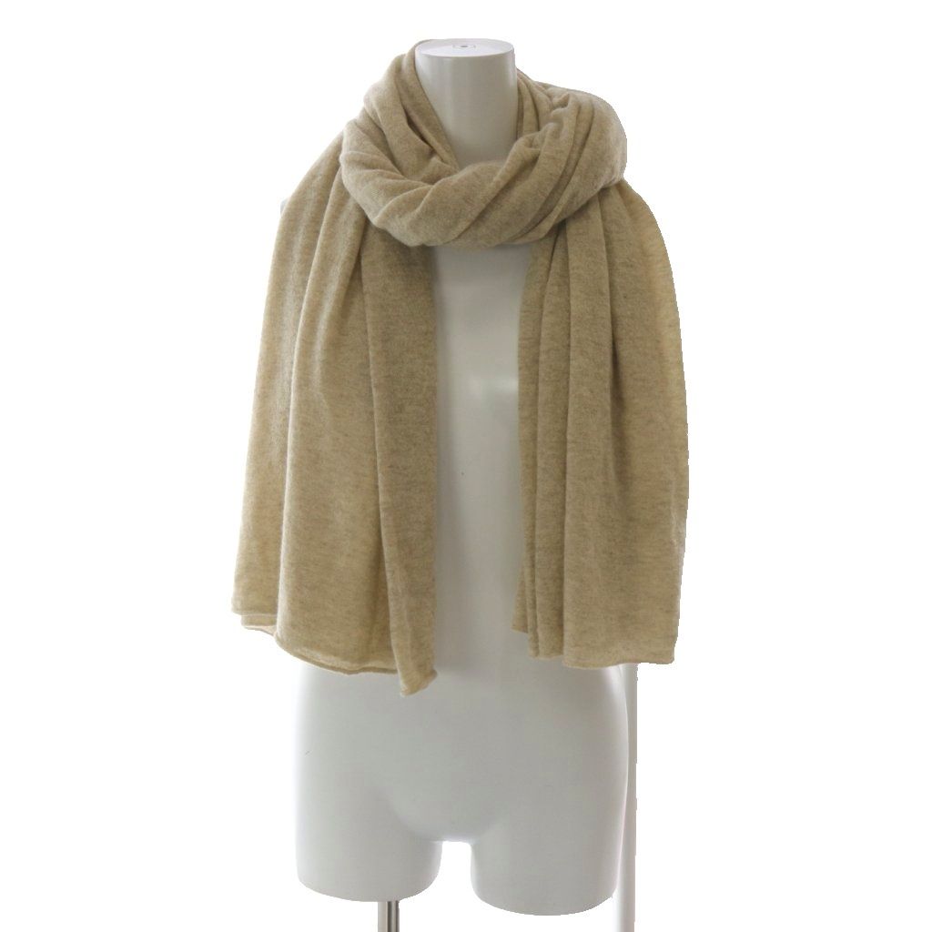 エヴァムエヴァ evam eva vie ストール マフラー カシミヤ ベージュ