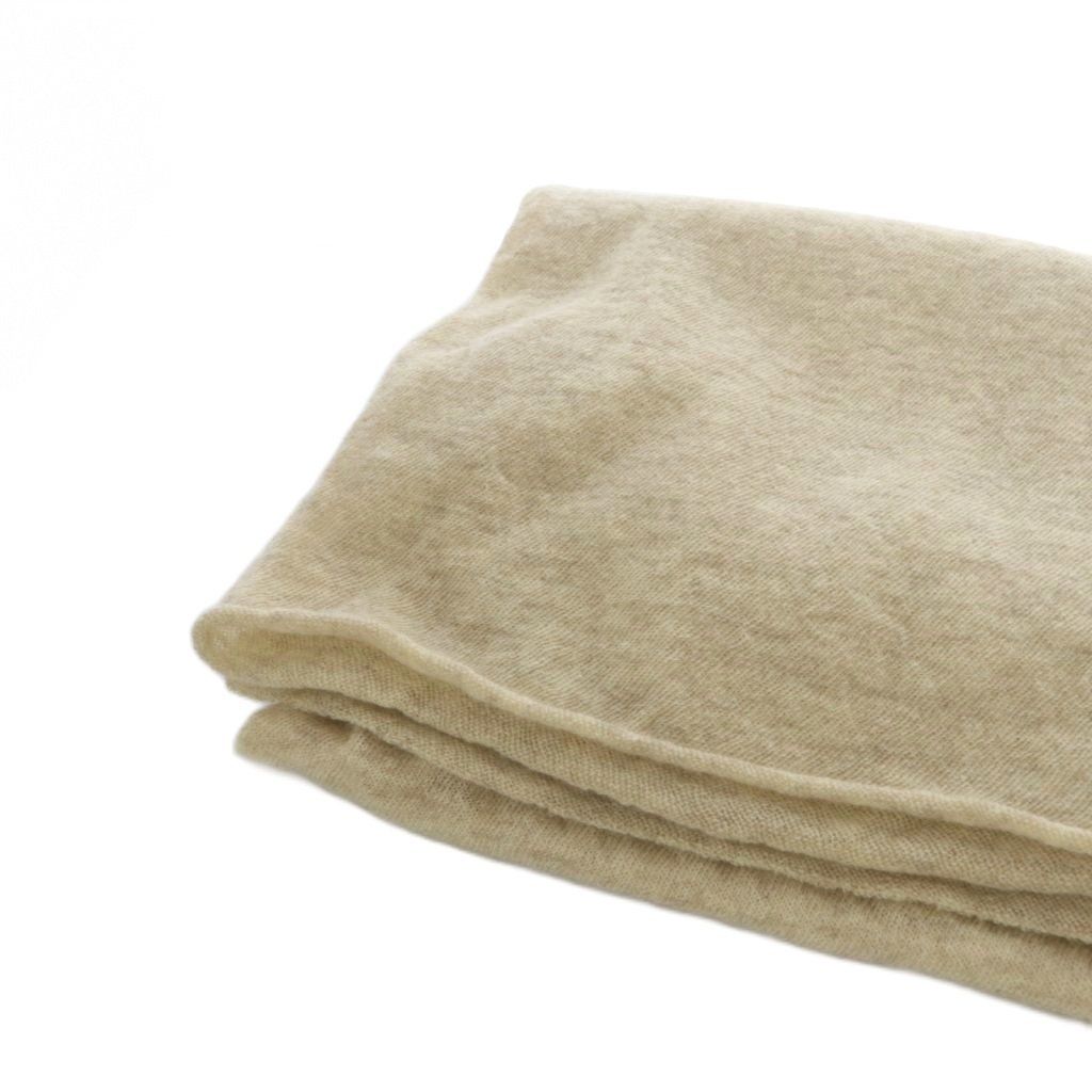 evam evaカシミヤ ベージュ マフラー エヴァムエヴァ evam eva vie ストール マフラー カシミヤ ベージュ