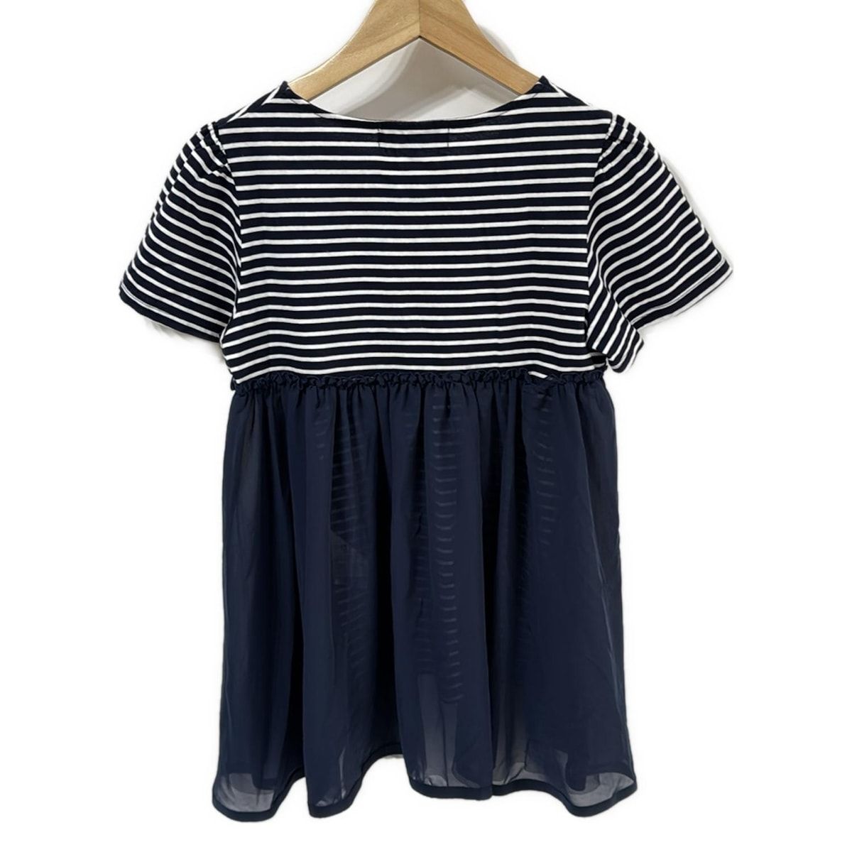 タグ付き新品エムズグレイシー半袖カットソーサイズ38 エムズグレイシー 半袖カットソー サイズ38 M レディース美品 - ダーク