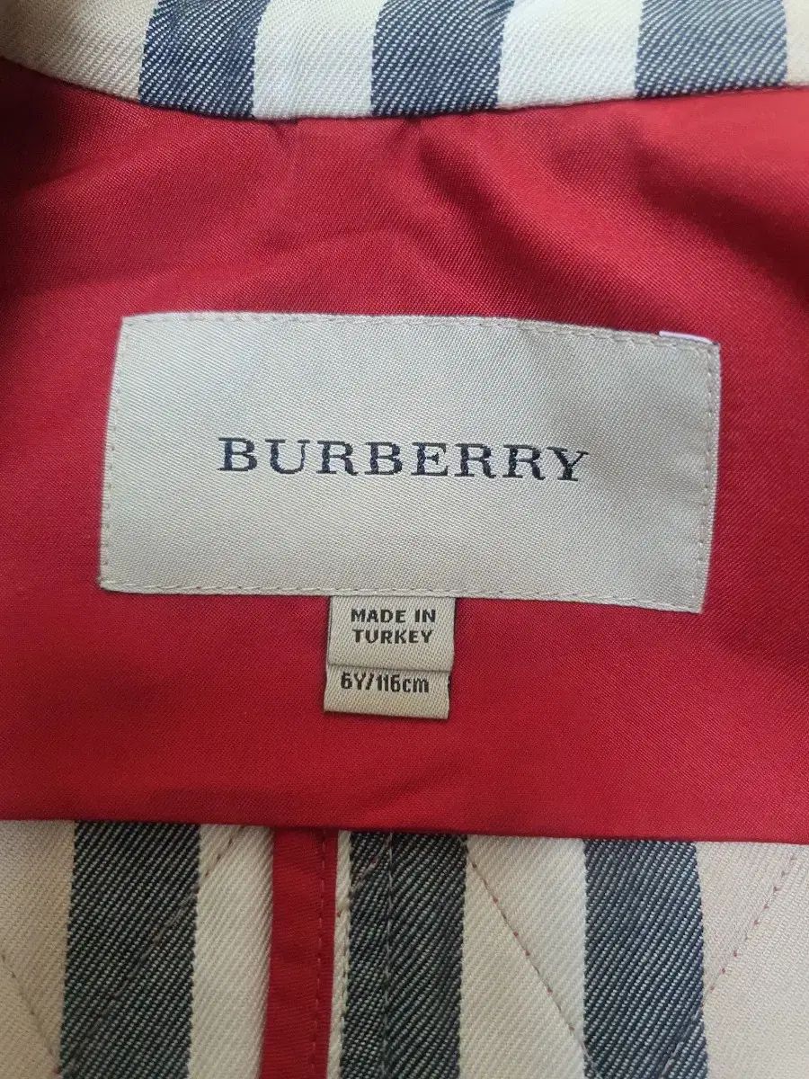 6Y Burberry Kids バーバリーキッズ キルティング ジャケット 6Y