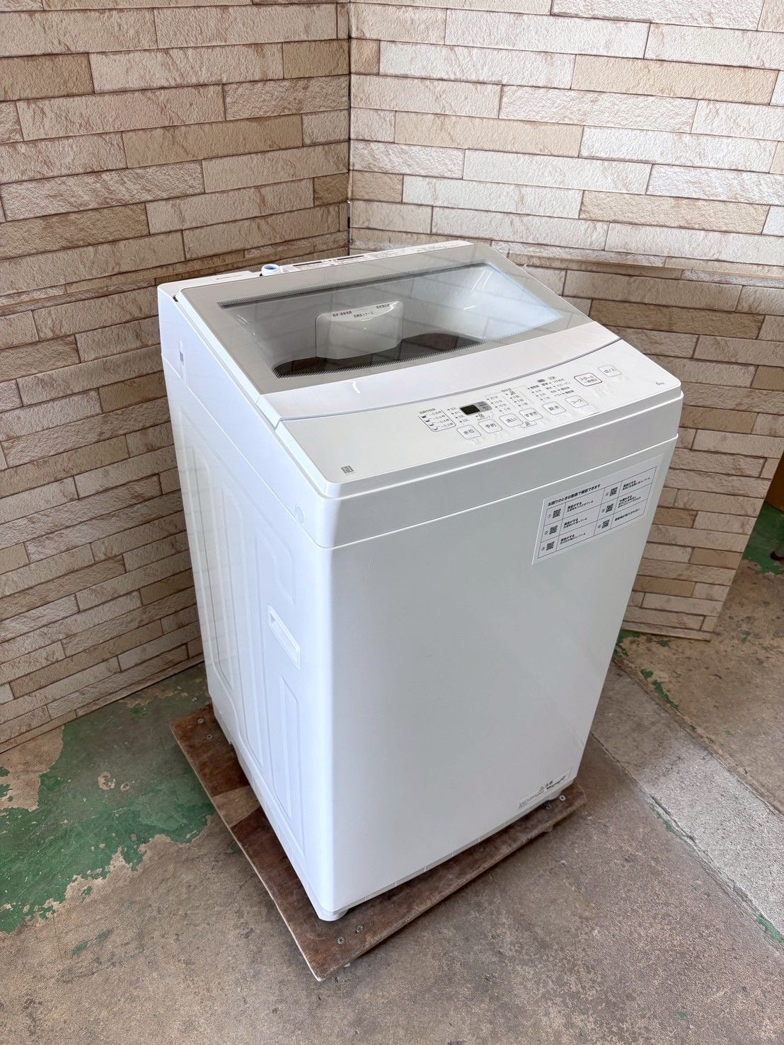 大阪送料無料☆3か月保障付き☆洗濯機☆ニトリ☆6kg☆2023年☆NTR60