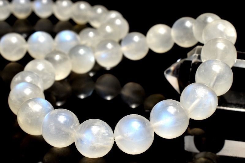 スリランカ産 ブルームーンストーン 8mm ブレスレット 1個売り